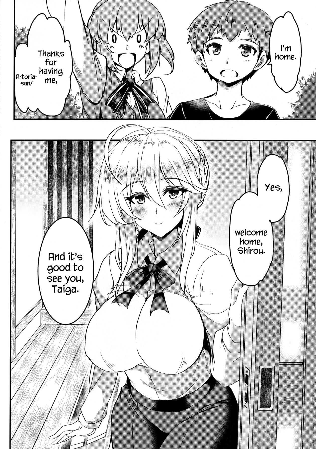 Hentai Manga Comic-The Big Breasted King Next Door 2-Read-4